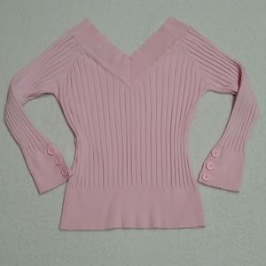 Free with purchase of 2nd item - Light Pink Q&A Juniors Large 3/4 sleeves